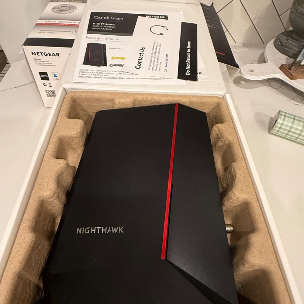 Netgear Nighthawk CM2500 High Speed Cable Modem - Picture 5 of 7